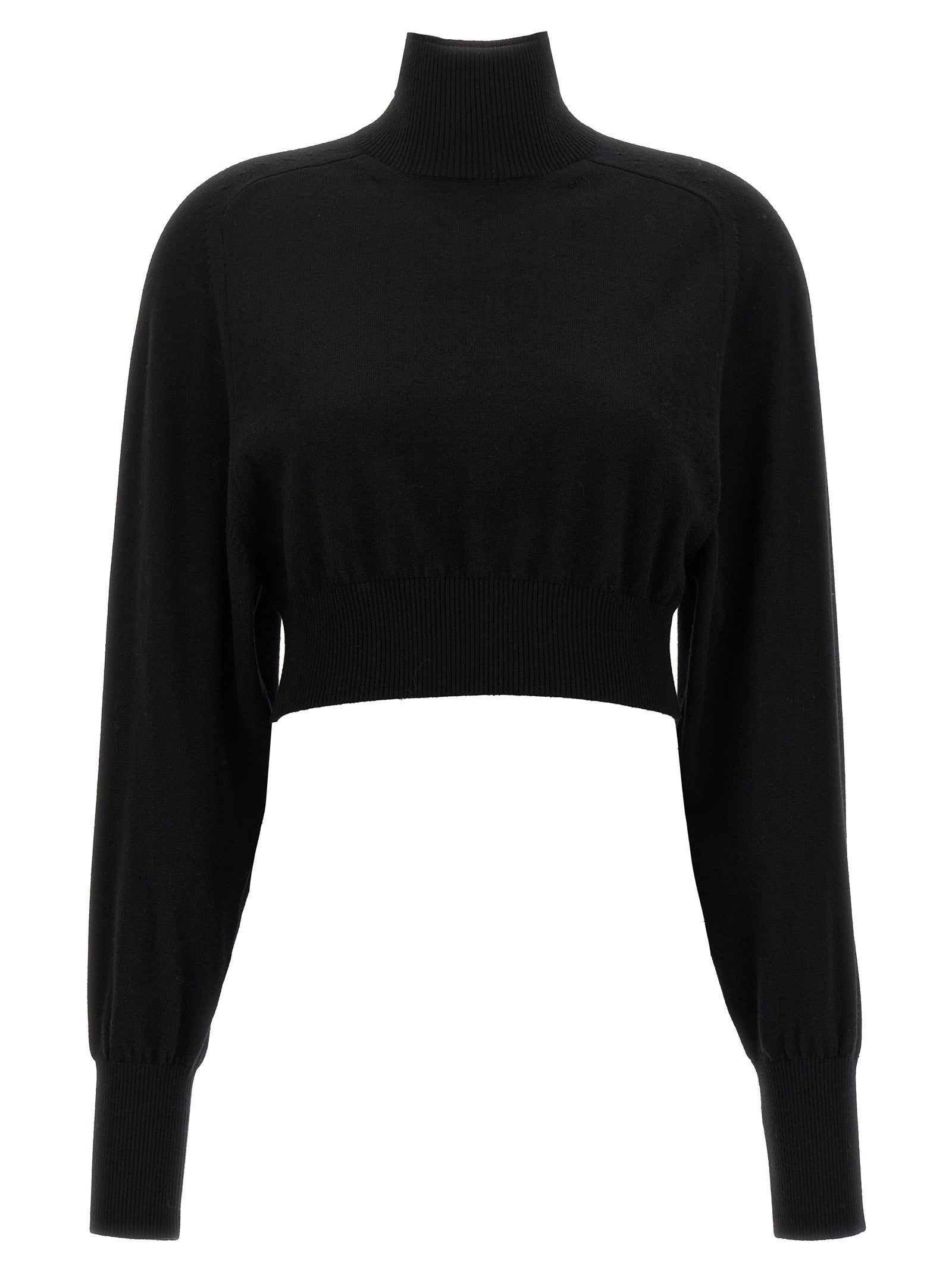 Sportmax Ululato Turtleneck Sweater Black