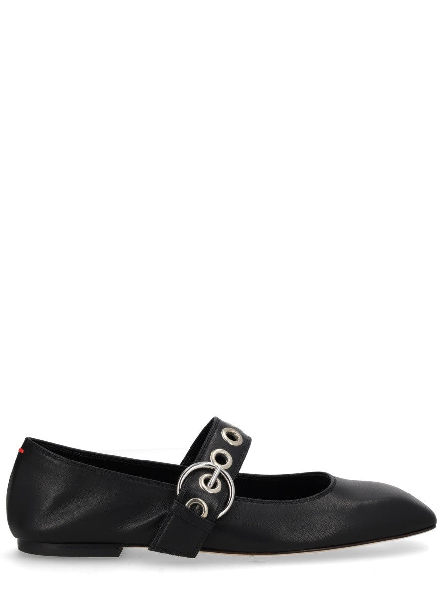 Aeyde Women's Uma Mary Jane Shoe Black