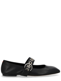 Aeyde Women's Uma Mary Jane Shoe Black