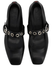 Aeyde Women's Uma Mary Jane Shoe Black