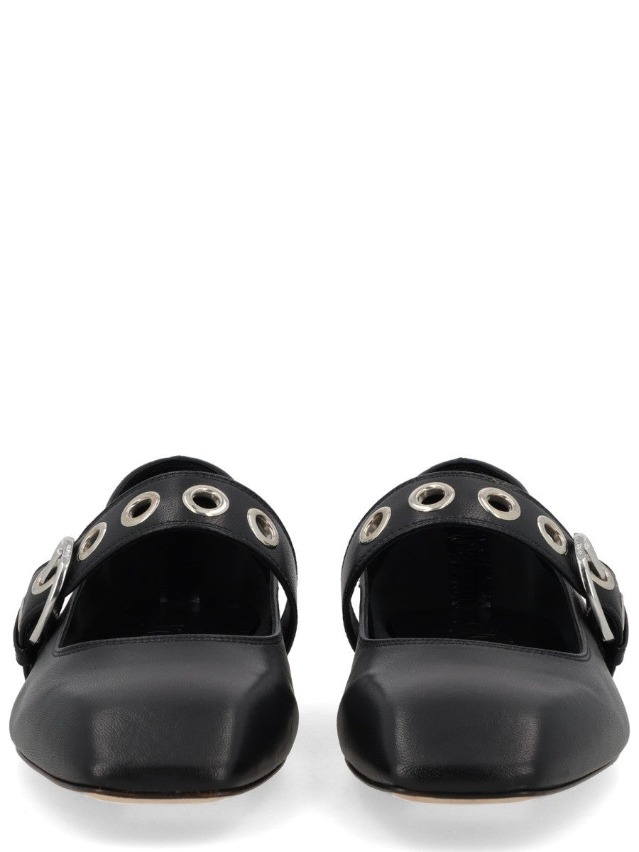 Aeyde Women's Uma Mary Jane Shoe Black
