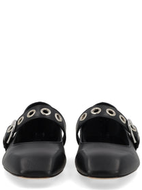 Aeyde Women's Uma Mary Jane Shoe Black
