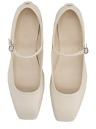 Aeyde Women's Uma Mary Jane Shoe White, view 5
