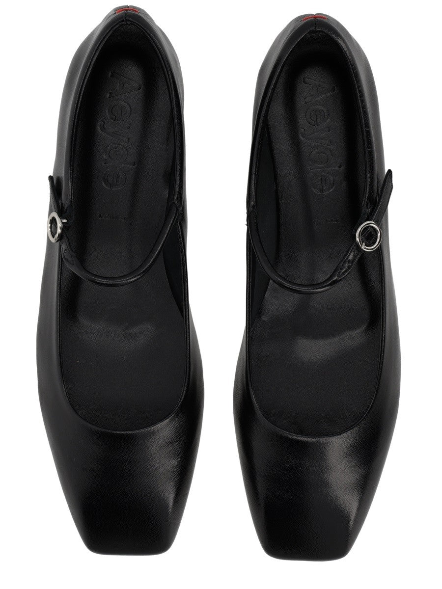 Aeyde Women's Uma Mary Jane Shoe Black