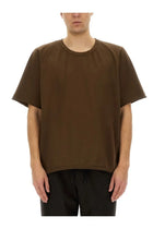 Uma Wang Men's Cotton Shirt Brown