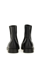 Uma Wang Men's Leather Boot Black, view 3