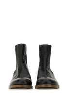 Uma Wang Men's Leather Boot Black, view 4