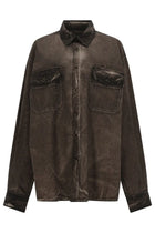 Uma Wang Men's Tavis Shirt Brown