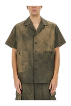 Uma Wang Men's Terry Shirt Grey