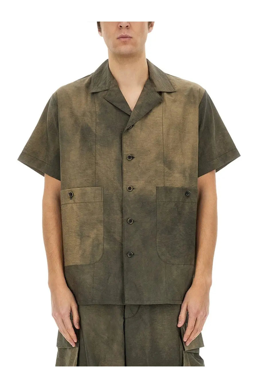 Uma Wang Men's Terry Shirt Grey