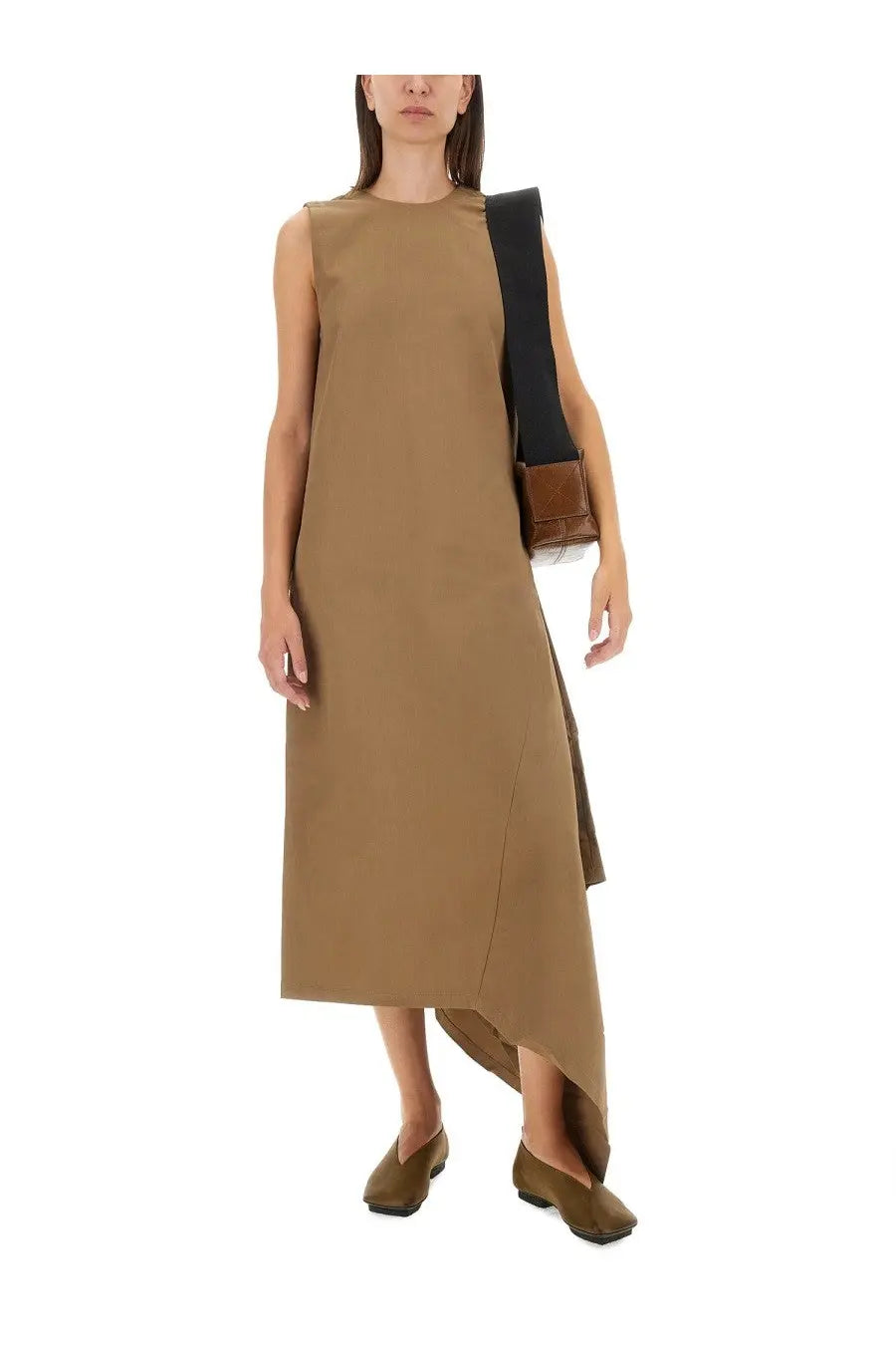 Uma Wang Women's Aura Dress Beige, view 2