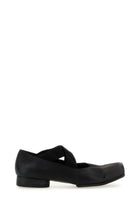 Uma Wang Women's Leather Ballet Flats Black