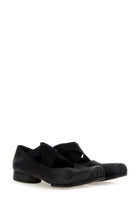 Uma Wang Women's Leather Ballet Flats Black, view 2