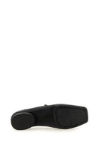 Uma Wang Women's Leather Ballet Flats Black, view 3