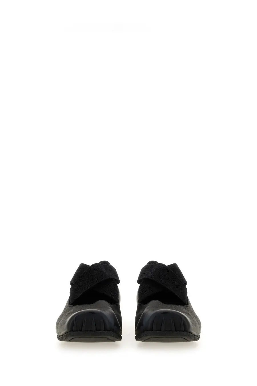 Uma Wang Women's Leather Ballet Flats Black, view 5
