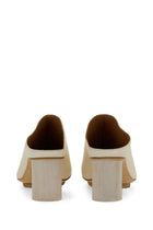Uma Wang Women's Leather Mule White, view 4