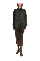 Uma Wang Women's Tubby Shirt Green, view 2