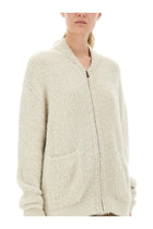 Uma Wang Women's Wool Blend Cardigan White, view 4