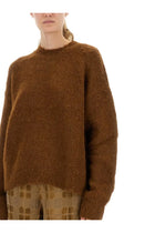 Uma Wang Women's Wool Blend Sweater Brown, view 4