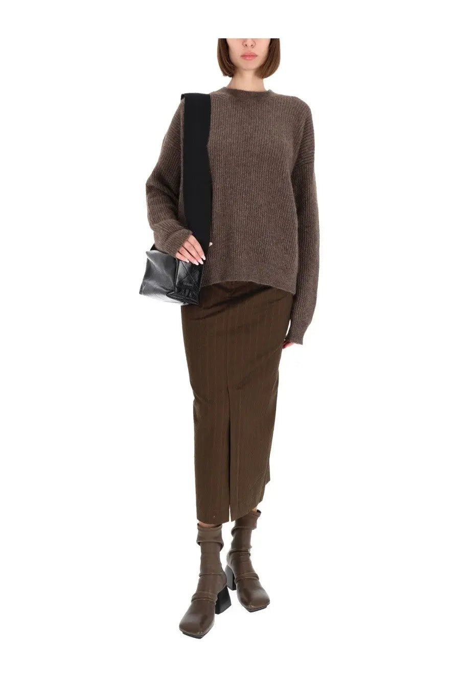 Uma Wang Women's Wool Jersey Beige, view 2