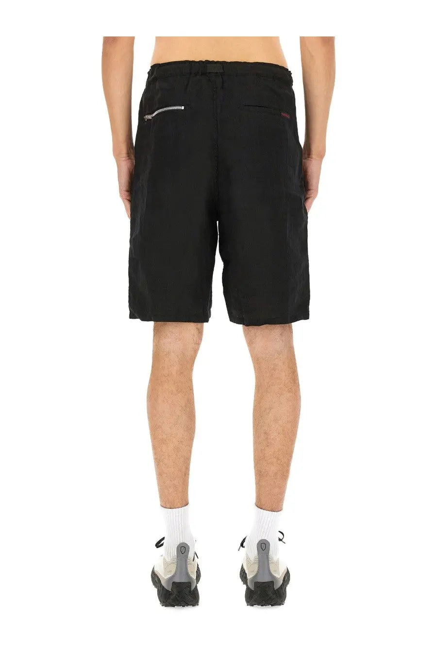 Undercover Men's Linen Shorts Black, view 3