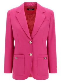 Versace Underwater Barocco Blazer Pink