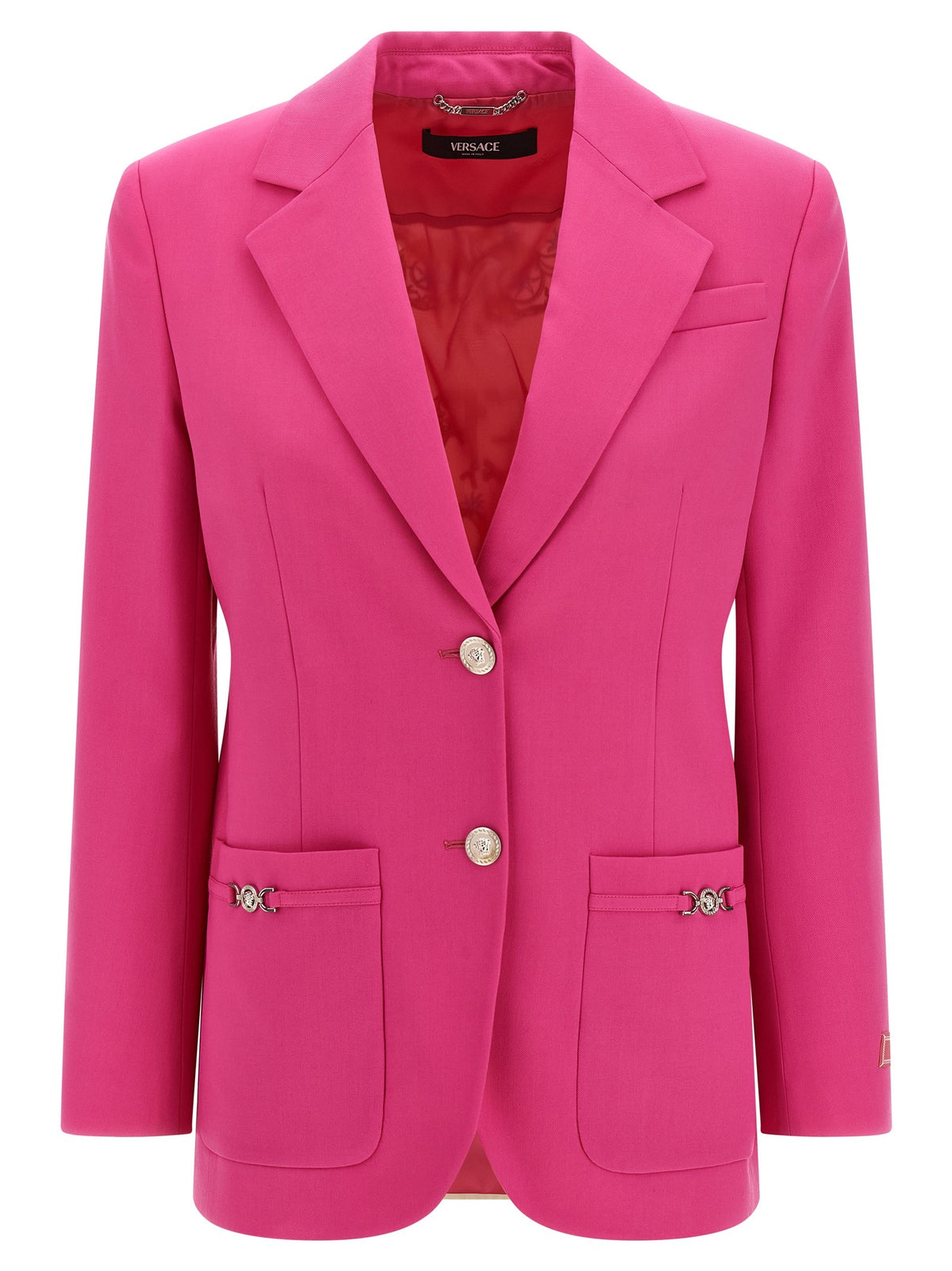 Versace Underwater Barocco Blazer Pink