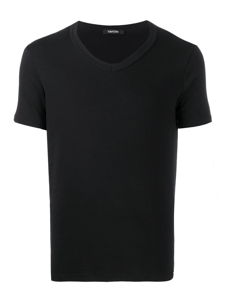 Tom Ford Men's Shirt in Cotone Black