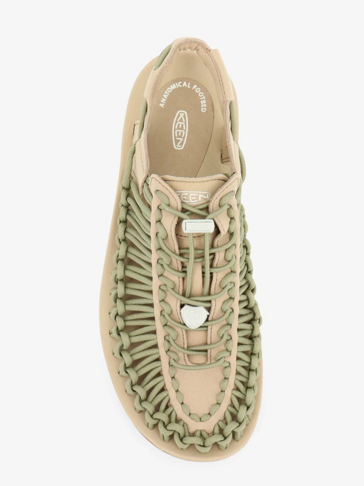 Keen Men's Uneek Suede Sneakers Beige, view 5