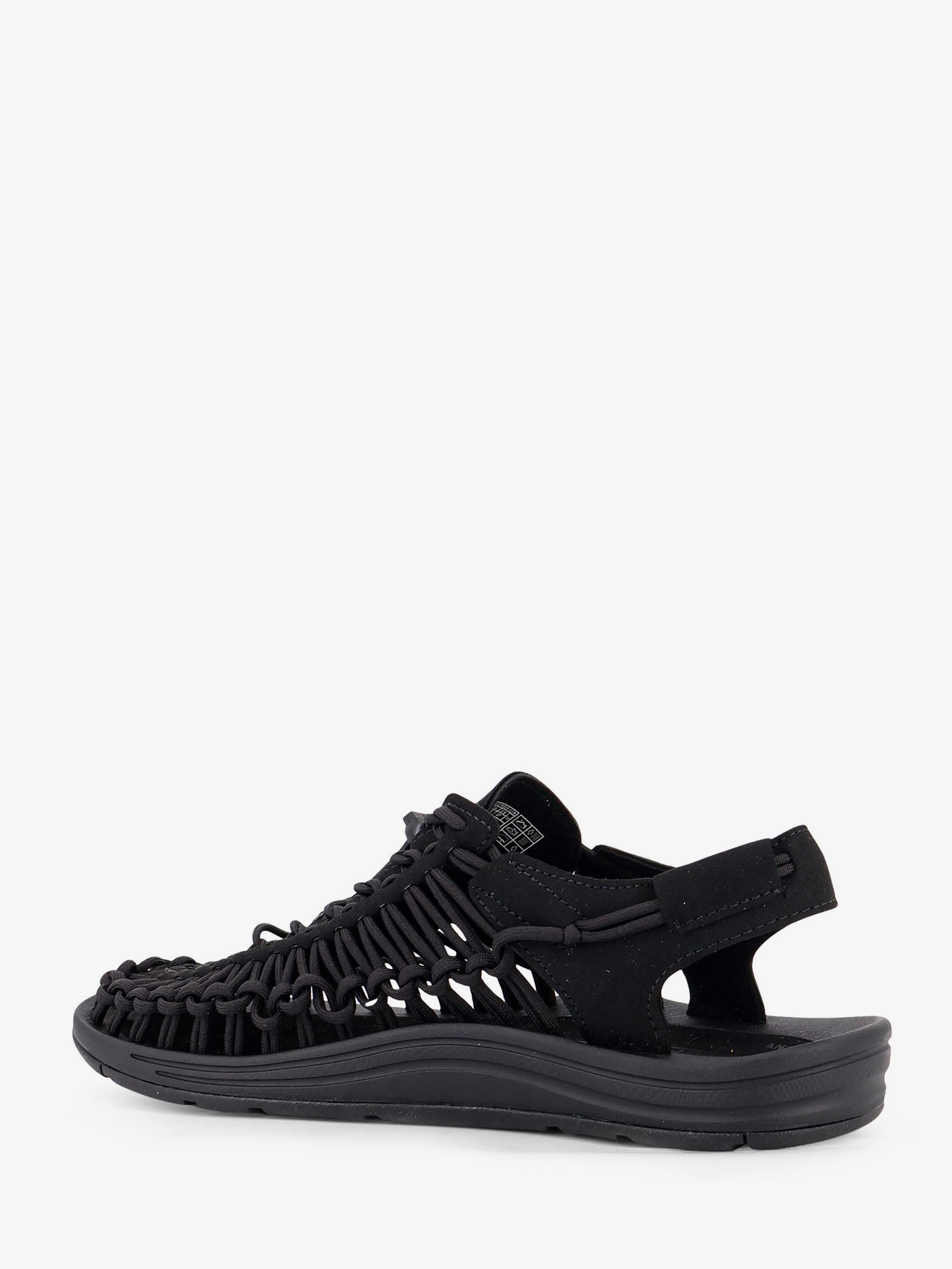 Keen Men's Uneek Woven Fabric Sandals Black