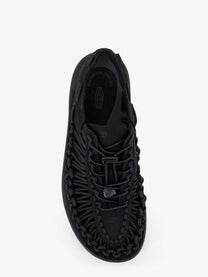 Keen Men's Uneek Woven Fabric Sandals Black