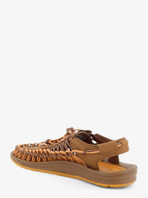 Keen Men's Uneek Woven Fabric Sandals Black