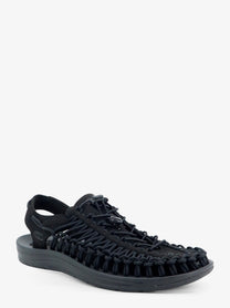 Keen Men's Uneek Woven Fabric Sandals Black