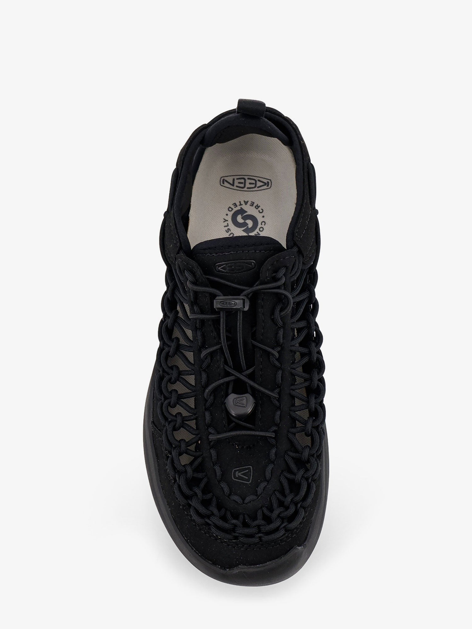Keen Men's Uneek WK Suede and Rubber Sandals Black