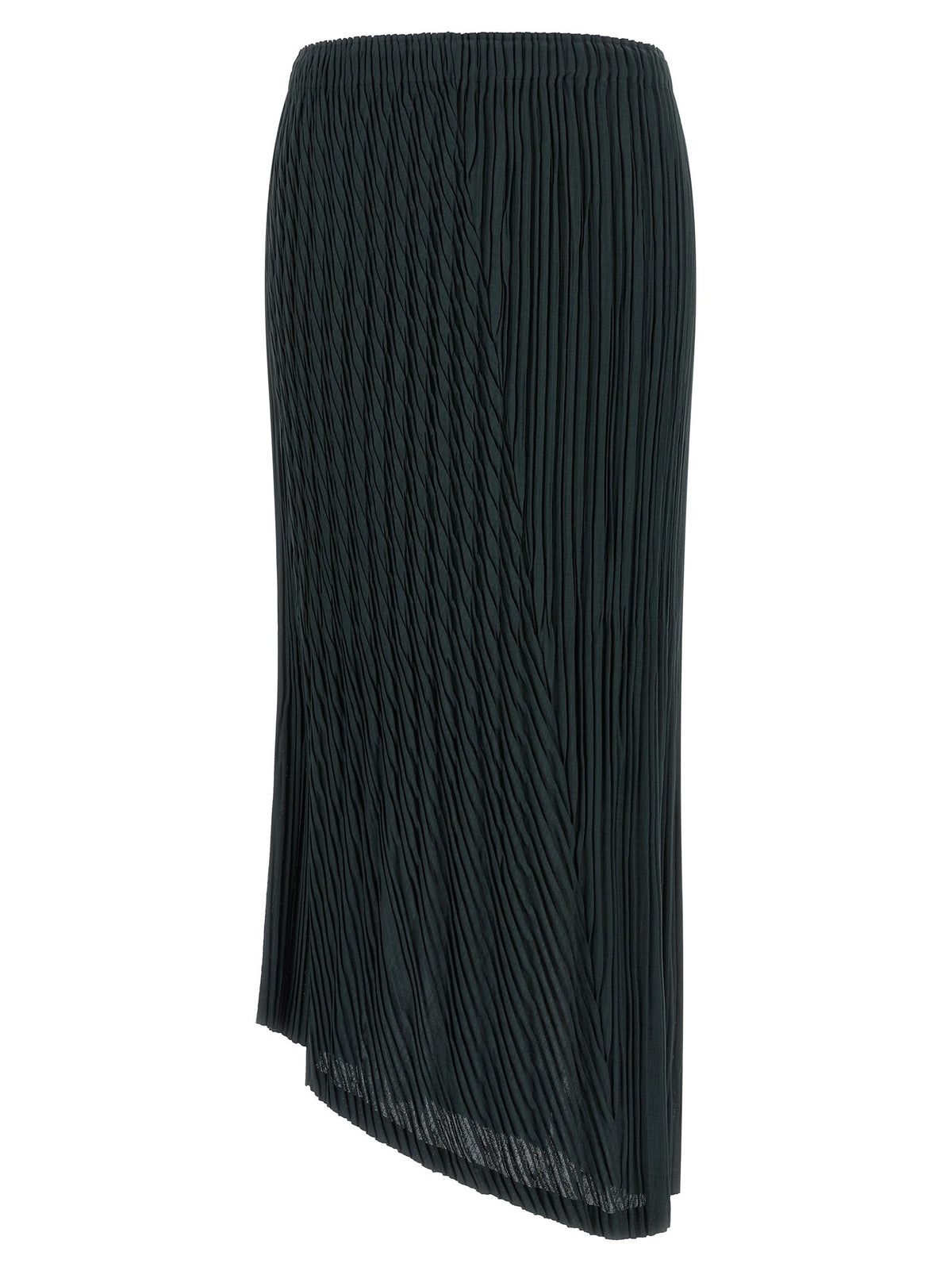 ISSEY MIYAKE Unfurling Pleats Skirt Blue