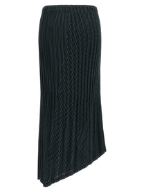 ISSEY MIYAKE Unfurling Pleats Skirt Blue