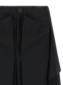 ISSEY MIYAKE Uni Form (wool) Pants Black, view 3