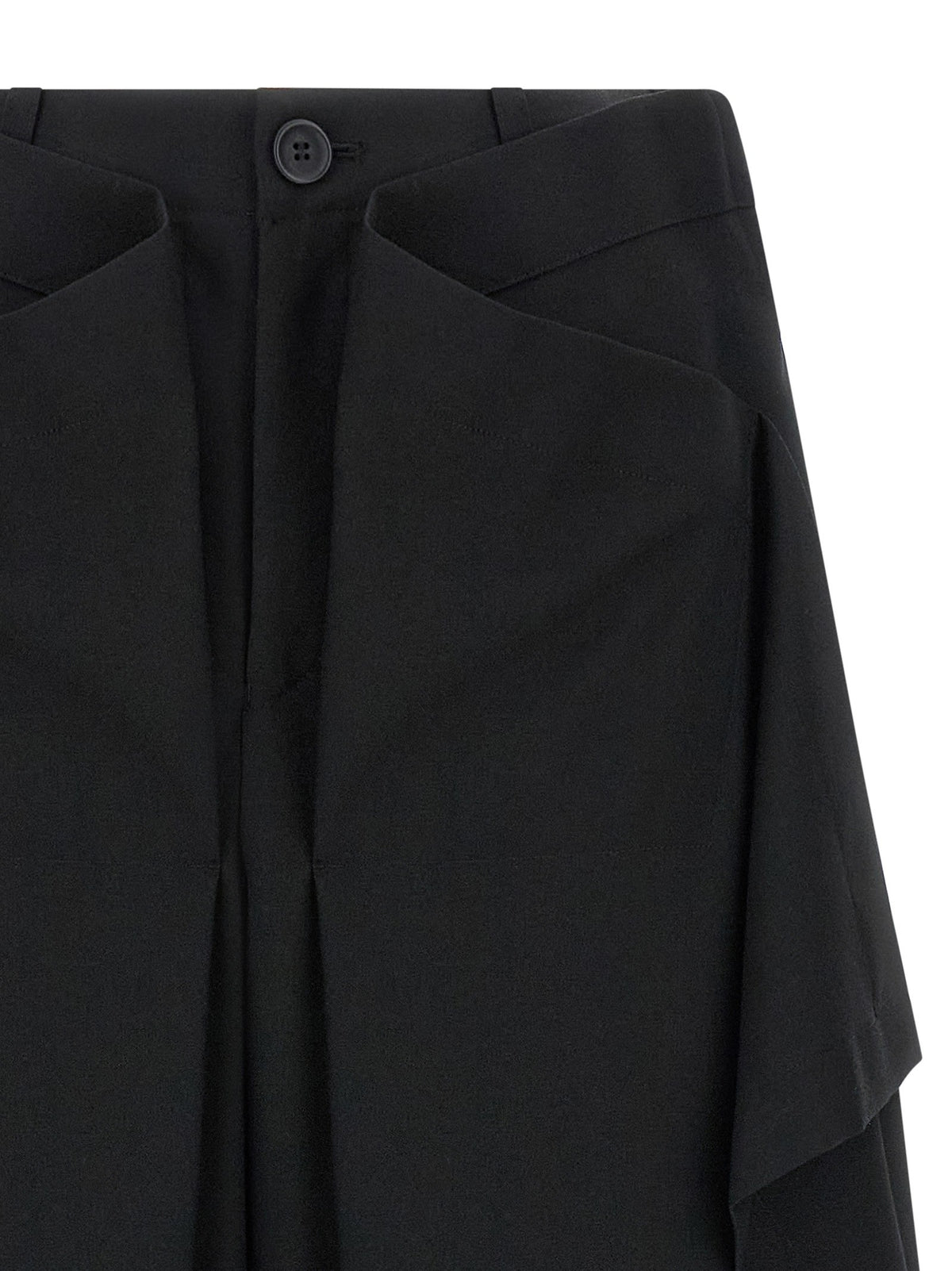 ISSEY MIYAKE Uni Form (wool) Pants Black, view 3