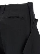 ISSEY MIYAKE Uni Form (wool) Pants Black, view 4