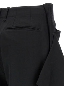 ISSEY MIYAKE Uni Form (wool) Pants Black, view 4