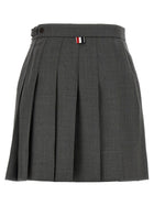 Thom Browne Uniform Mini Skirt Grey, view 5