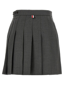 Thom Browne Uniform Mini Skirt Grey