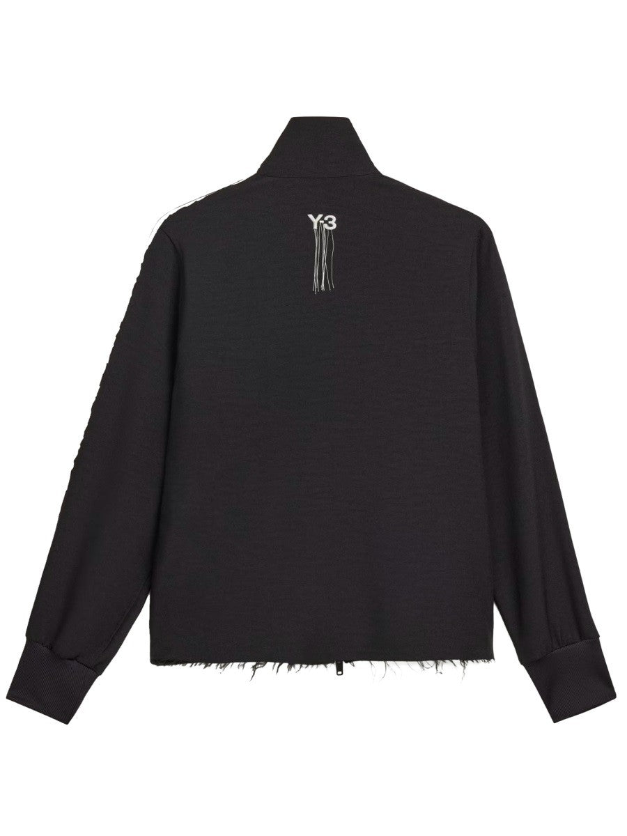 Y-3 Women's Uniform Raw Sweatshirt Black