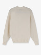 DUNST Women's Unisex Chunky Roll Neck Sweater White, view 2