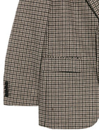 DUNST Women's Unisex Classic Wool Blazer Beige, view 3