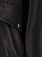 DUNST Women's Unisex Leather Blouson Black