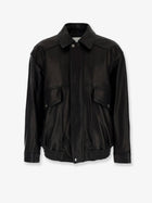 DUNST Women's Unisex Leather Blouson Black