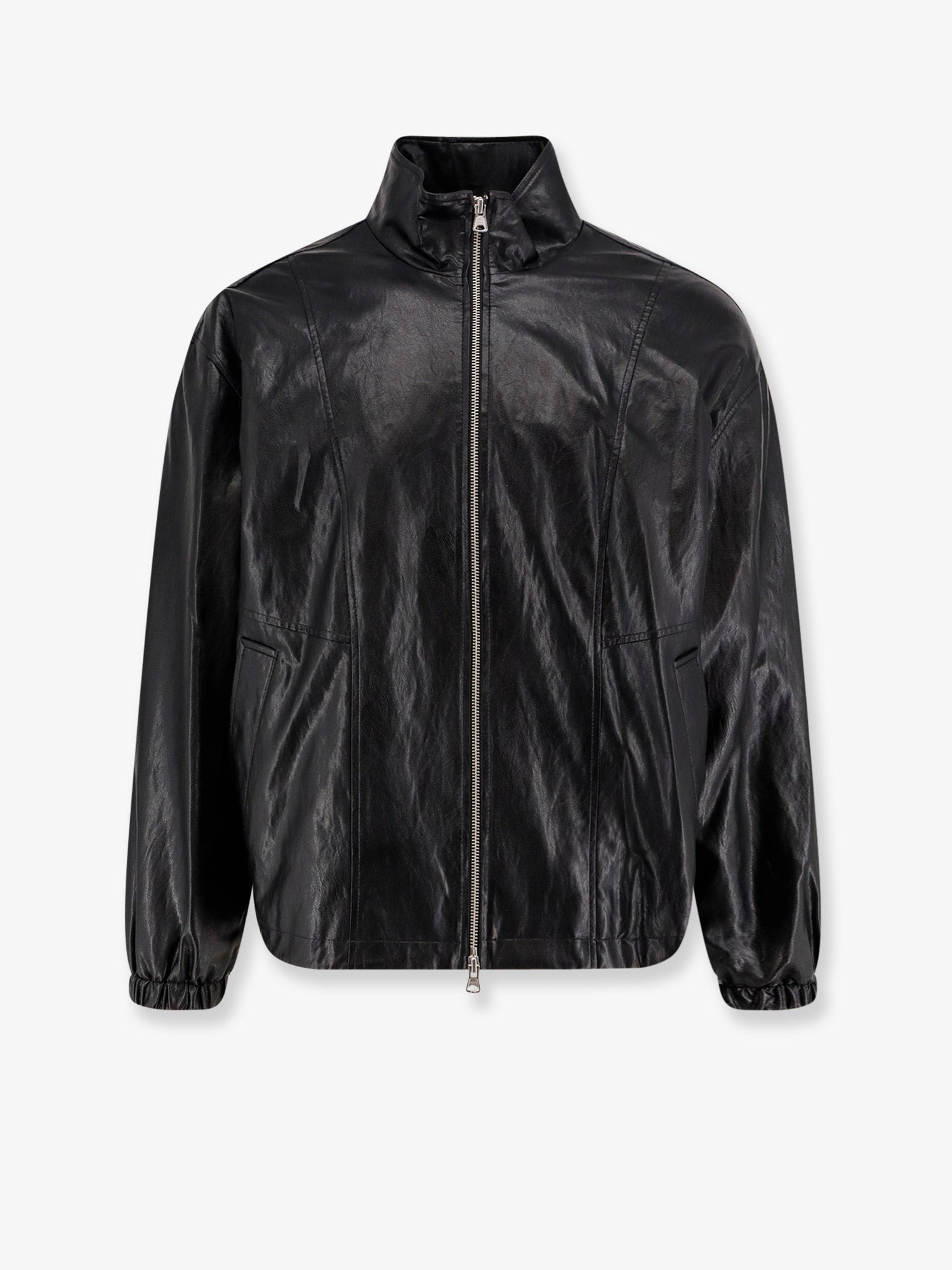 DUNST Unisex Unisex Vegan Leather Jacket Black