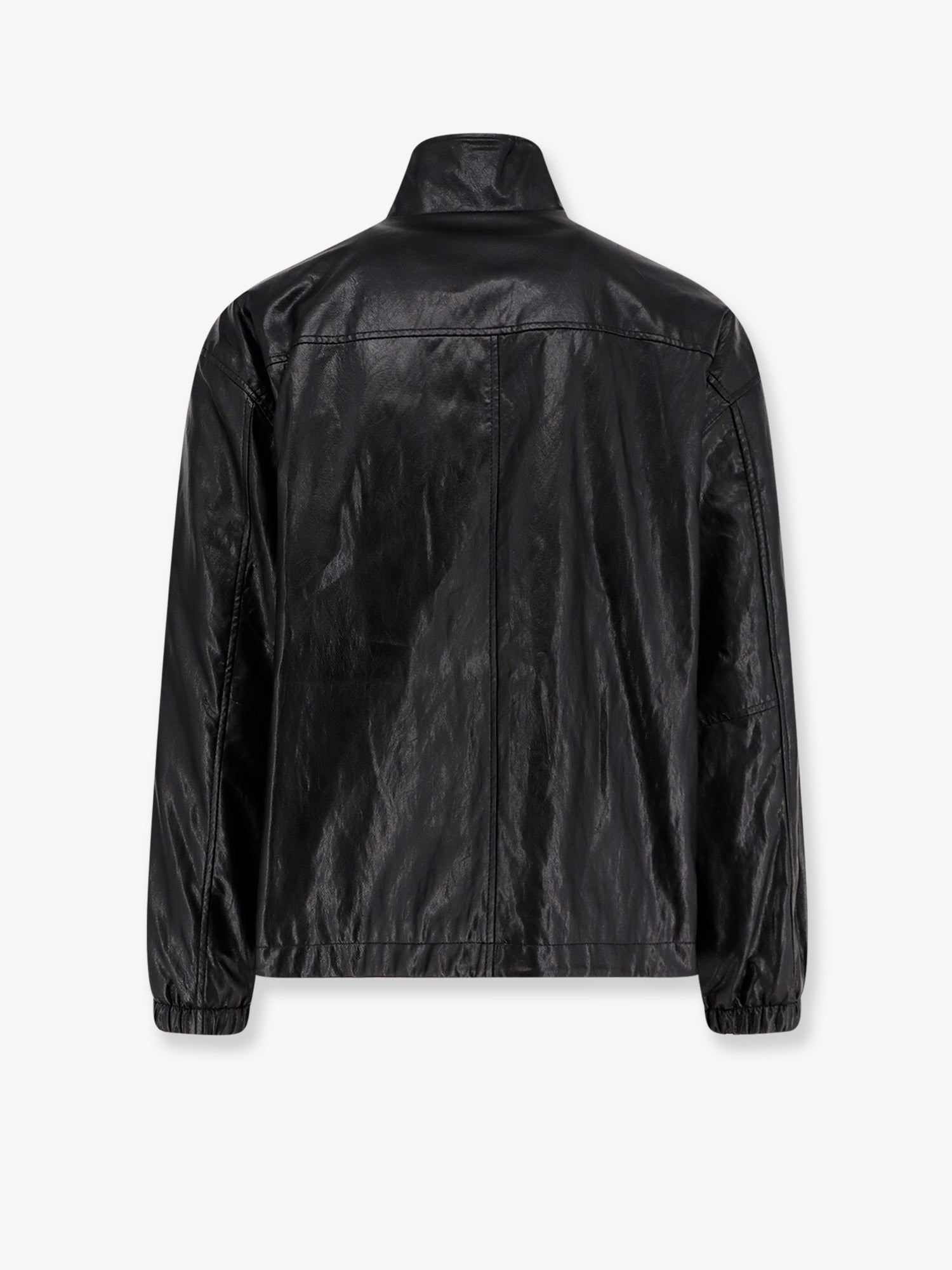 DUNST Unisex Unisex Vegan Leather Jacket Black