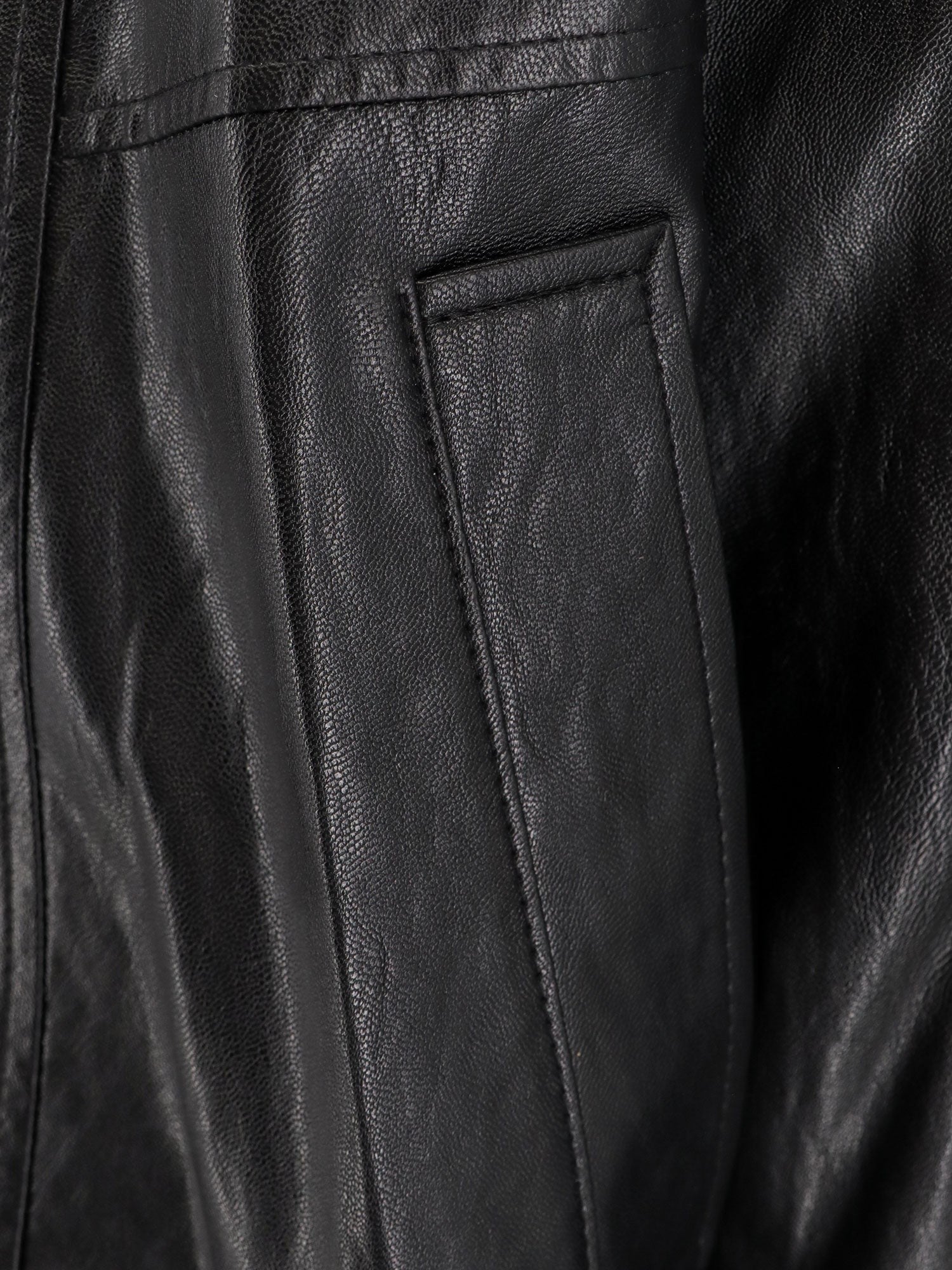 DUNST Unisex Unisex Vegan Leather Jacket Black